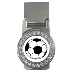 Soccer Lovers Gift Money Clips (cz)  by ChezDeesTees