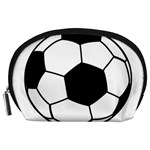 Soccer Lovers Gift Accessory Pouch (Large) Front