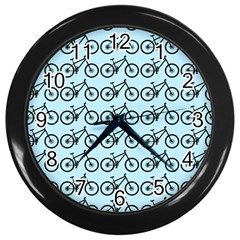 Mountain Bike - Mtb - Hardtail And Dirt Jump Wall Clock (black) by DinzDas