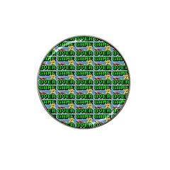 Game Over Karate And Gaming - Pixel Martial Arts Hat Clip Ball Marker by DinzDas