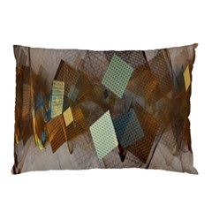 Digital Geometry Pillow Case (two Sides) by Sparkle