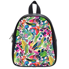 Floral School Bag (small) by Sparkle