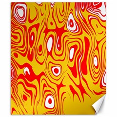 Red-yellow Canvas 20  X 24  by nateshop