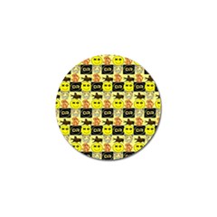 Smily Golf Ball Marker (4 Pack) by Sparkle