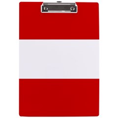 Austria A4 Acrylic Clipboard by tony4urban