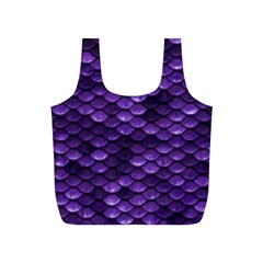 Purple Scales! Full Print Recycle Bag (s) by fructosebat