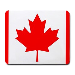 Canada Flag Canadian Flag View Large Mousepad by Ravend