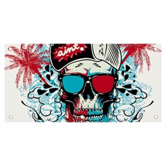 That Cool Graffiti Skull Banner And Sign 6  X 3  by Salman4z