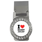 I love mint julep Money Clips (CZ)  Front