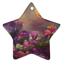 Floral Blossoms  Ornament (star) by Internationalstore