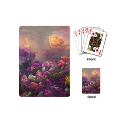 Floral Blossoms  Playing Cards Single Design (mini) by Internationalstore