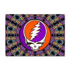 Gratefuldead Grateful Dead Pattern Sticker A4 (10 Pack) by Sarkoni