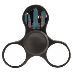 New York City Nyc Skyline Cityscape Finger Spinner by uniart180623