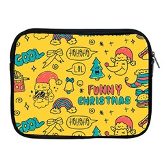 Colorful-funny-christmas-pattern Cool Ho Ho Ho Lol Apple Ipad 2/3/4 Zipper Cases by Amaryn4rt