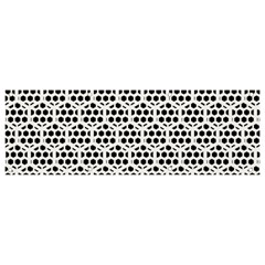 Seamless Honeycomb Pattern Banner And Sign 9  X 3  by Amaryn4rt