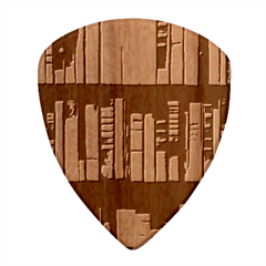 Books Bookshelves Library Fantasy Apothecary Book Nook Literature Study Wood Guitar Pick (set Of 10) by Grandong