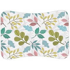 Leaf Seamless Pattern  Velour Seat Head Rest Cushion by Safari