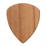 Retro 1880s Flowers Pattern 9 Wood Guitar Pick (Set of 10) Front